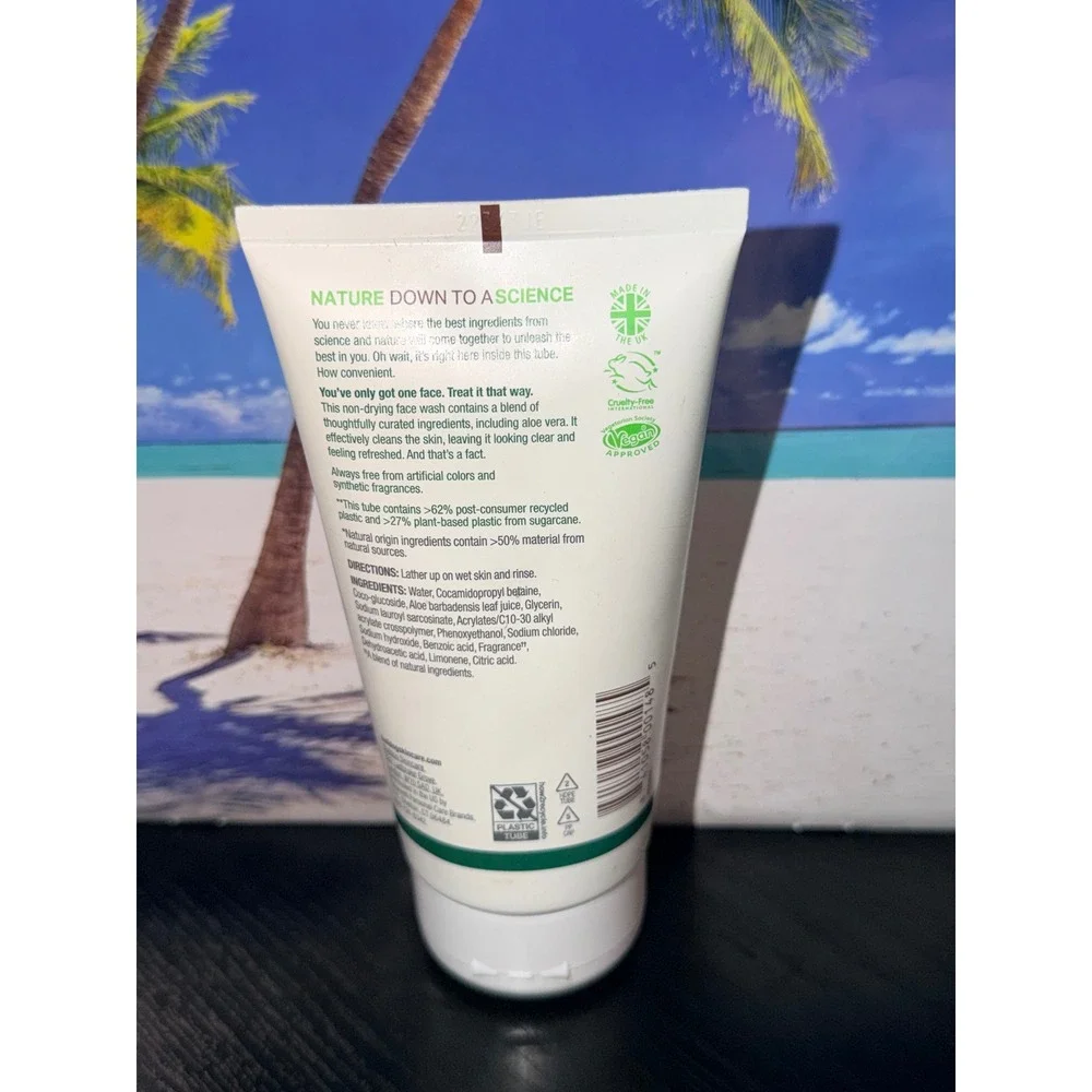 Bulldog Skincare For Men Original Face Wash Aloe Vera 5.0oz Vegan New